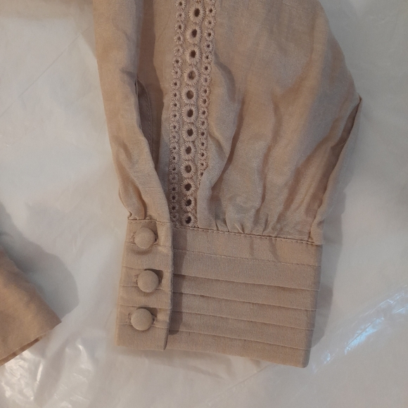 ● H&M | Conscisious Collection Silk/Cotton Blend Top - Picture 8 of 14